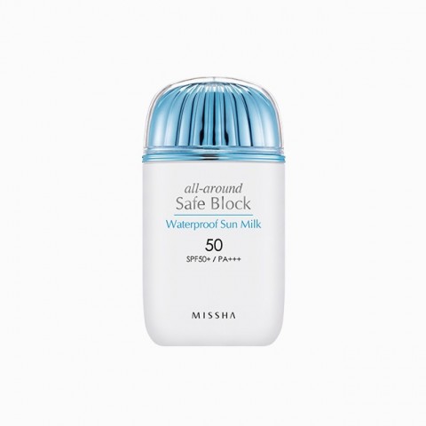 ALL AROUND SAFE BLOCK WATERPROOF SUN MILK 50+/PA+++ 40ml ALL AROUND SAFE BLOCK WATERPROOF SUN MILK 50+/PA+++ 40ml