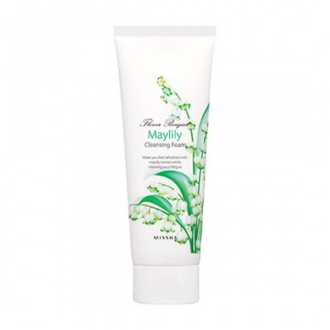 MISSHA FLOWER BOUQUET MAYLILY CLEANSING FOAM