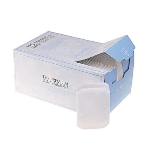 MISSHA THE PREMIUM SILK-FEEL COTTON PUFF (80P)