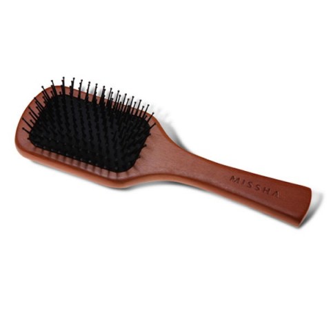 MISSHA WOODEN CUSHION HAIR BRUSH (MEDIUM)