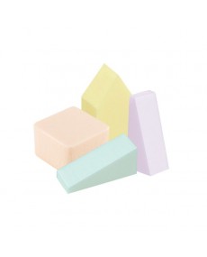 MISSHA FRESH COLORFUL MAKEUP SPONGE (25PCS)