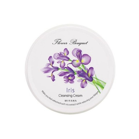 MISSHA FLOWER BOUQUET IRIS CLEANSING CREAM