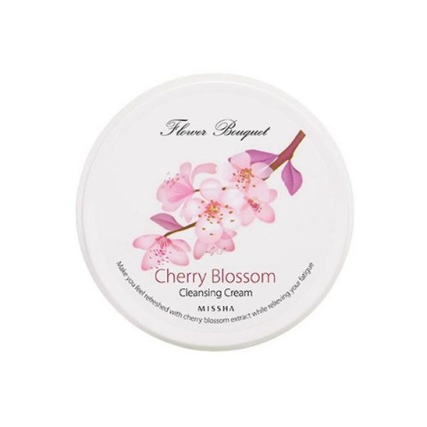 MISSHA FLOWER BOUQUET CHERRY BLOSSOM CLEANSING CREAM