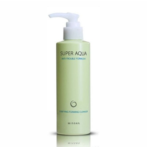 SUPER AQUA ANTI-TROUBLE FORMULA PURIFYING FOAMING CLEANSER