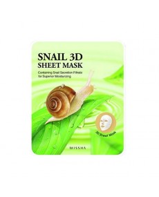 MISSHA HEALING SNAIL 3D SHEET MASK