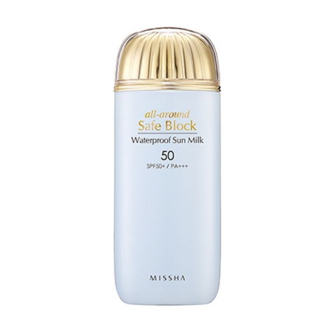 MISSHA ALL AROUND SAFE BLOCK WATERPROOF SUN MILK SPF50 PA+++ (70ml)