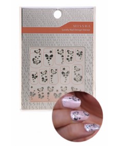 Lovely Nail Design Sticker No.10 x2