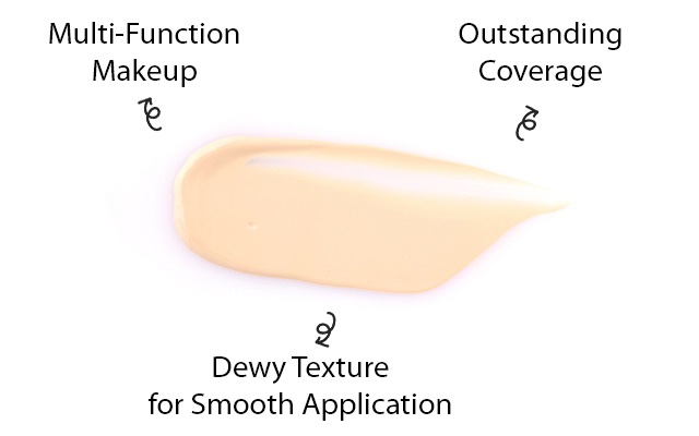 Multi-Function Makeup, Outstanding Coverage, Dewy Texture for Smooth Application