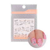 Lovely Nail Design Sticker No.13 x 2